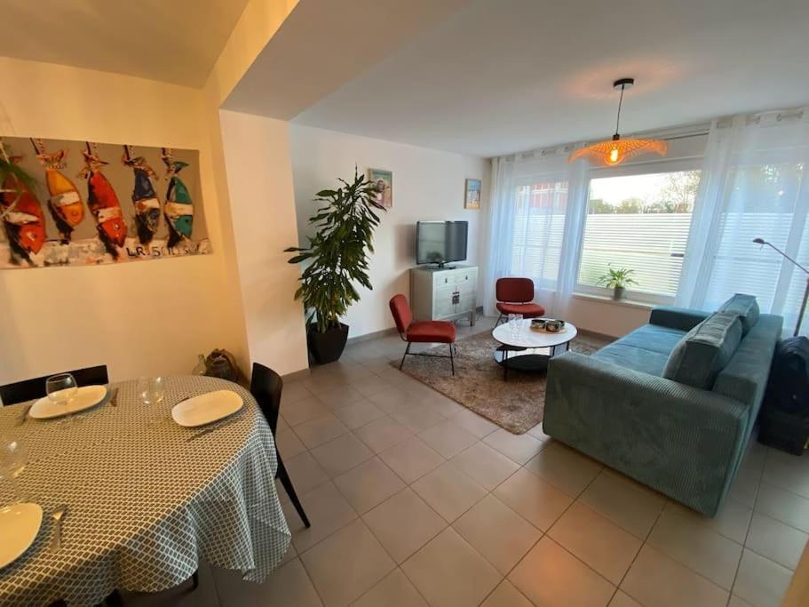 Au 154 Bis - Bel Appartement - Le Jardin 敦刻尔克 外观 照片