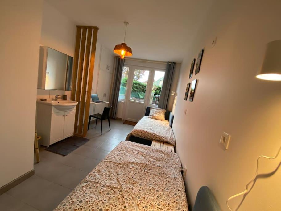 Au 154 Bis - Bel Appartement - Le Jardin 敦刻尔克 外观 照片