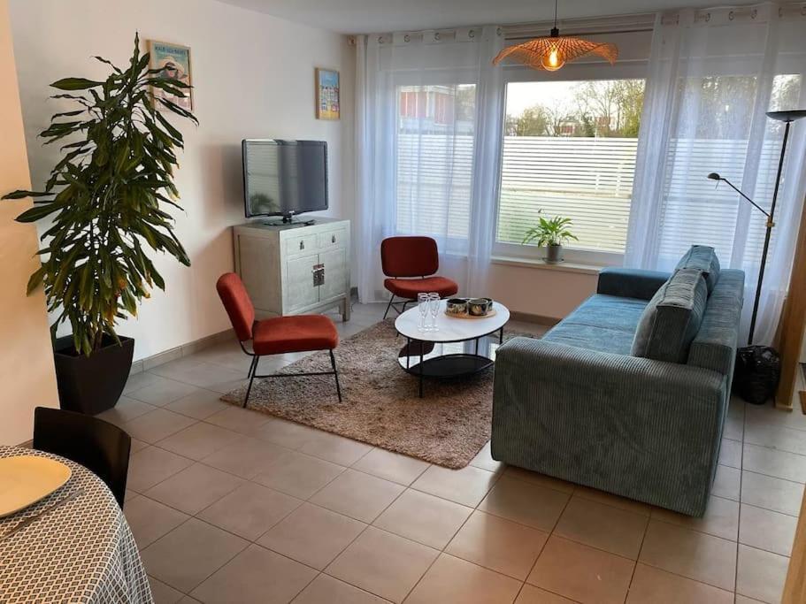 Au 154 Bis - Bel Appartement - Le Jardin 敦刻尔克 外观 照片