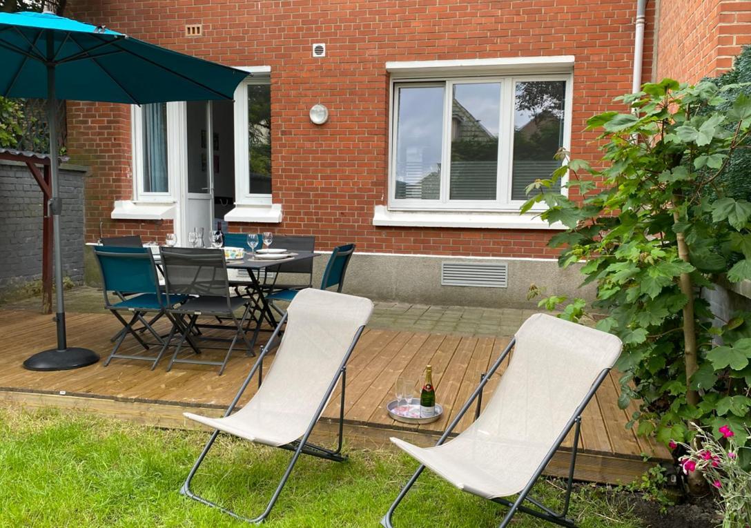 Au 154 Bis - Bel Appartement - Le Jardin 敦刻尔克 外观 照片